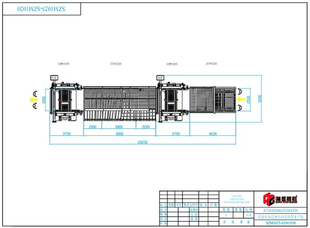 خط مقلم مزدوج السرعة أوتوماتيكي SZM (نوع الخط المستقيم ZXT)