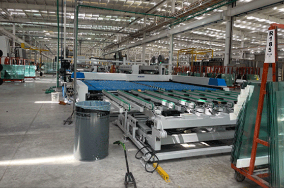 معالجة الزجاج المعماري