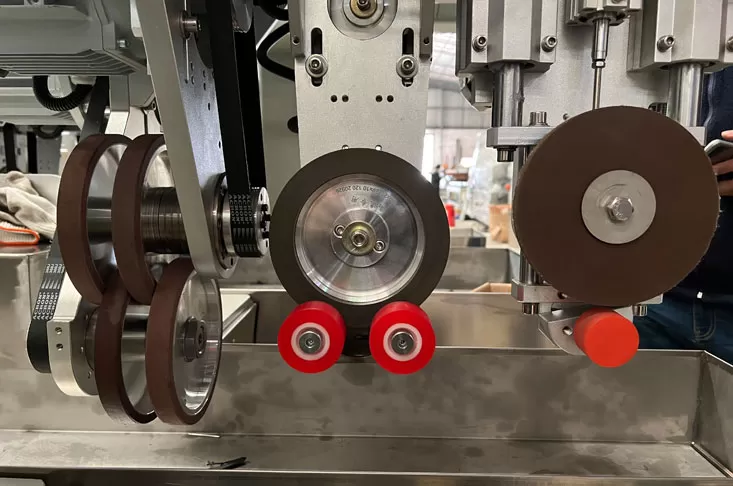 عجلات تجليخ بخيط زجاجي