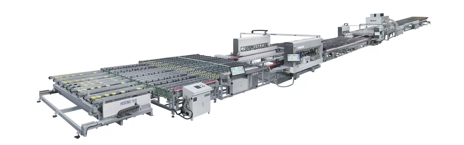 خط مستقيم زجاجي خط مقلم مزدوج HSDN (نوع خط مستقيم SCT)