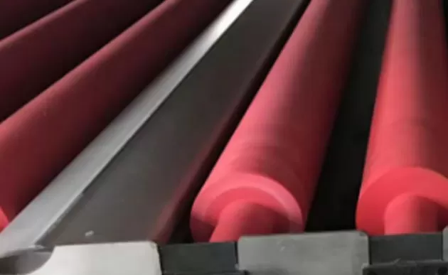 قسم الغسيل والتجفيف في غسالة الزجاج