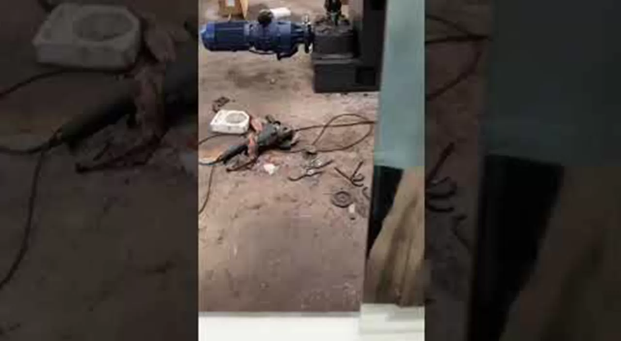 آلة طحن الزجاج HISENG HSB Video