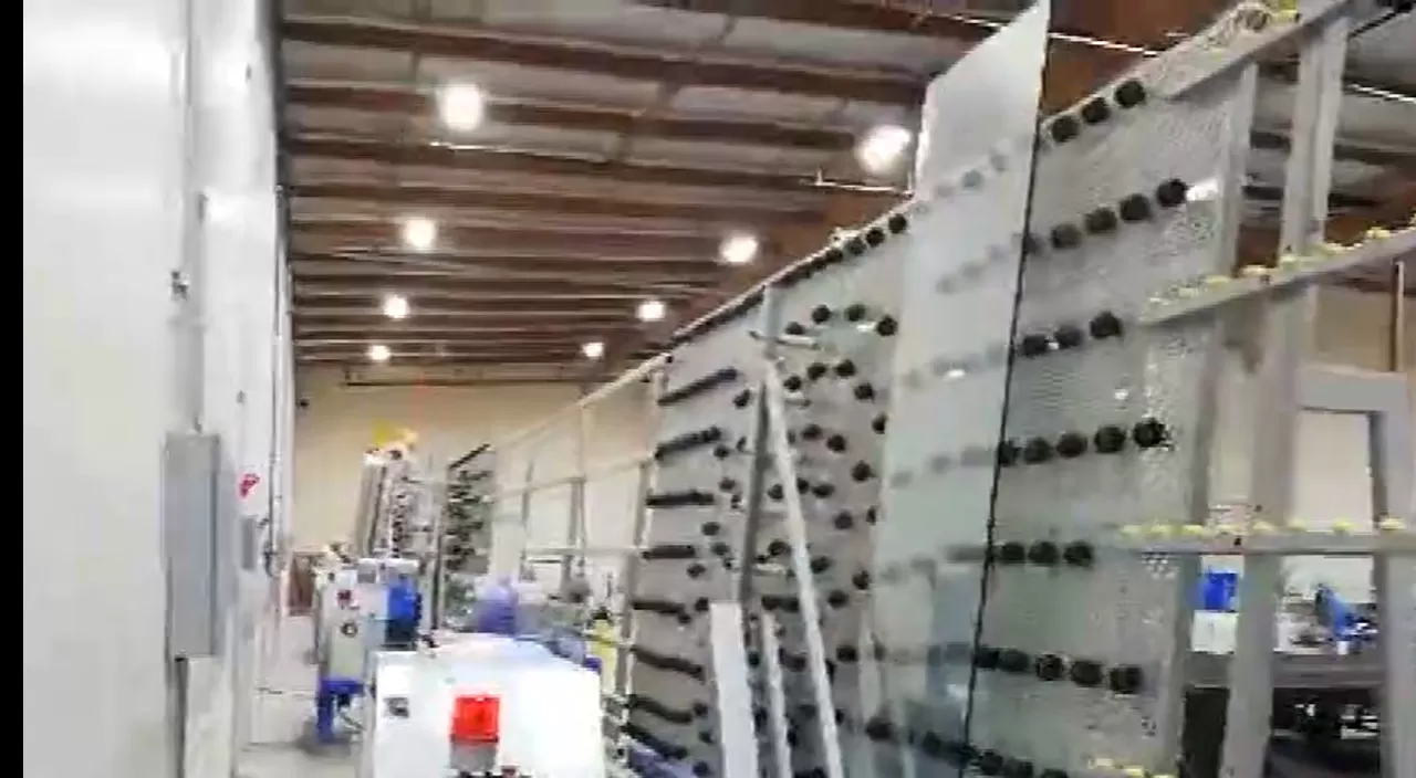 خط إنتاج آلة الشحذ ذات الخط المستقيم من Hiseng في الولايات المتحدة