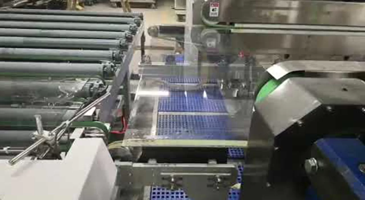 خط زجاجي مستقيم خط مقلم مزدوج HSDN (نوع L) فيديو