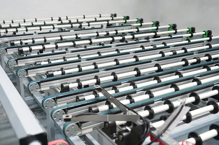 طاولة نقل من الزجاج LST