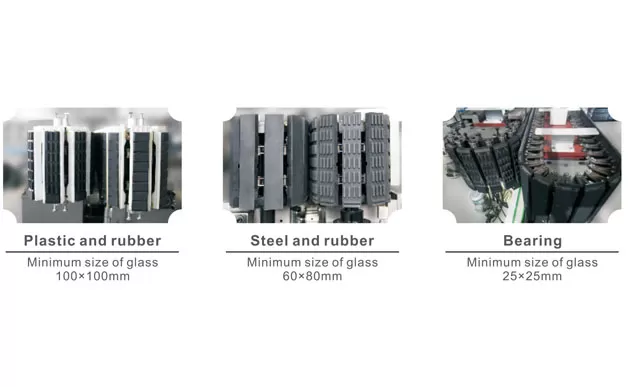 هيكل ماكينة طحن حافة الزجاج العمودية